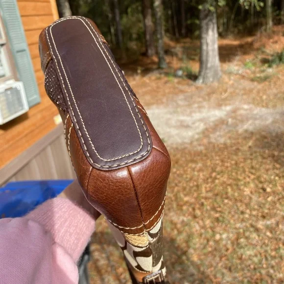 Patchwork Coach Bag - Picture 4 of 10